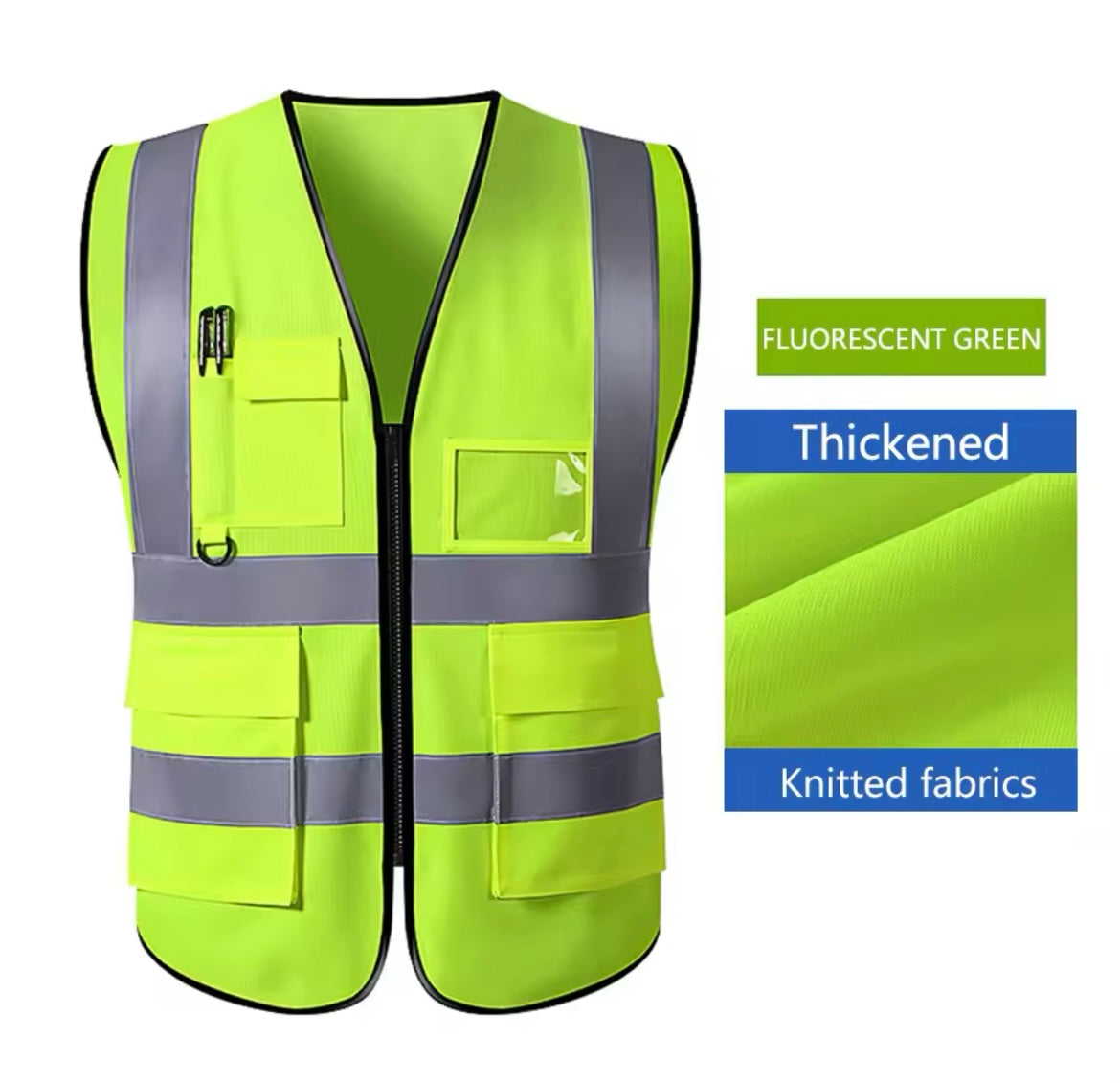 High Visibility Reflective Safety Vest