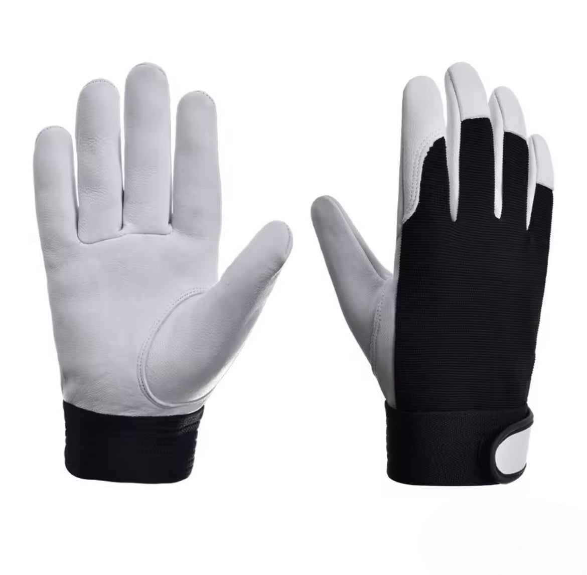 Cowhide Leather Safety Gloves