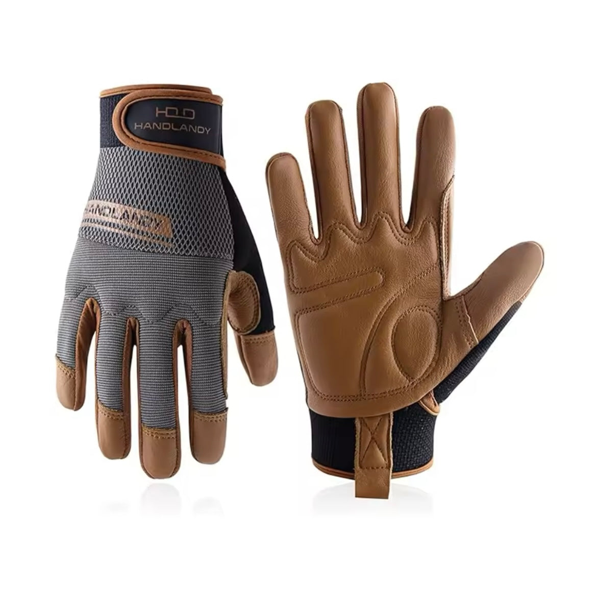 HANDLANDY Cowhide Safety Gloves